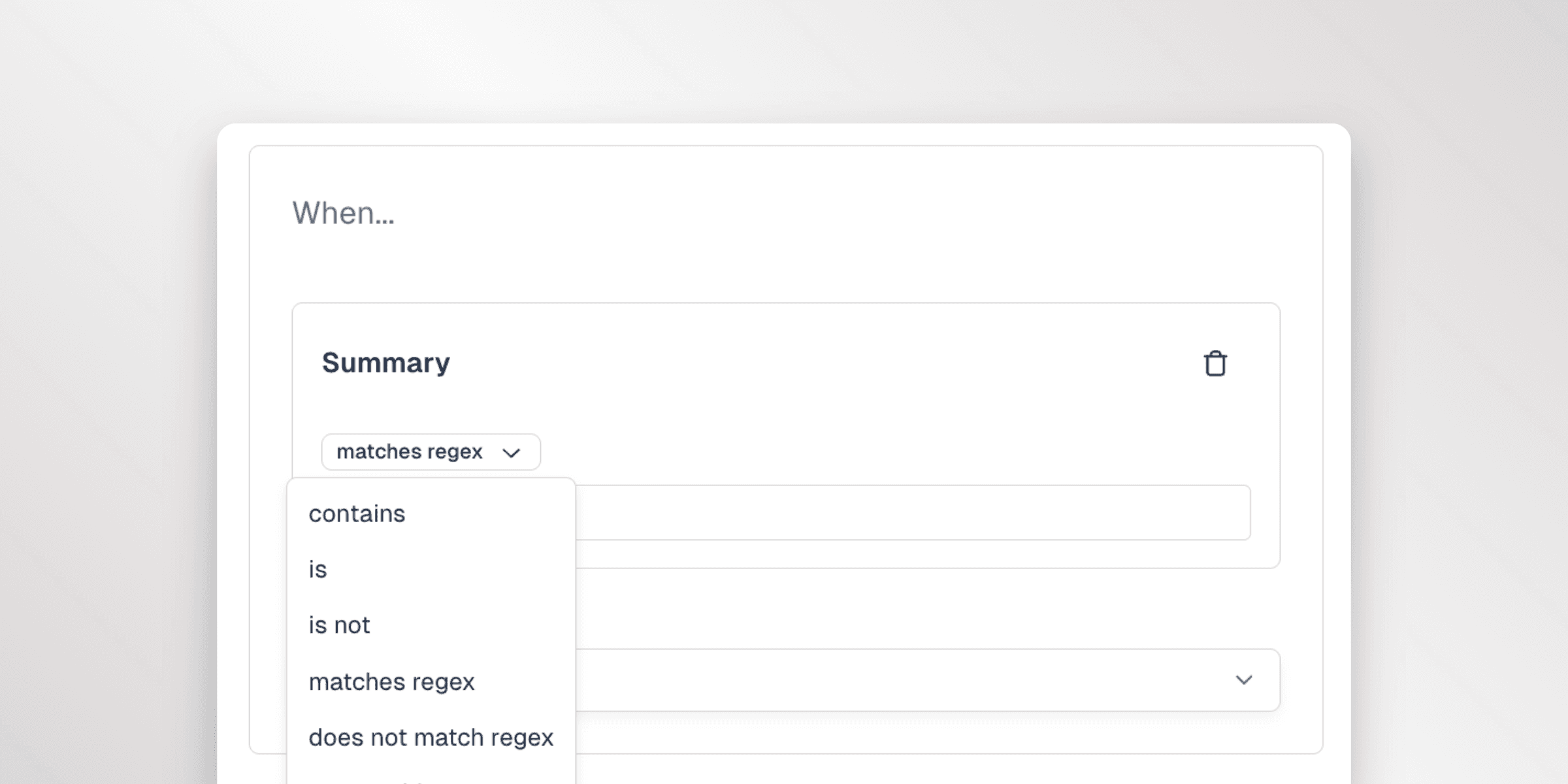 Match Transactions with Regex Patterns